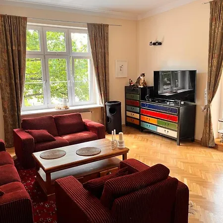 Apartament Z Dwoma Sypialniami, Salonem, Biurem I Tarasem * Sopot