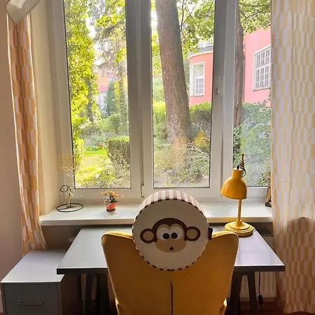 Apartament Z Dwoma Sypialniami, Salonem, Biurem I Tarasem * Sopot